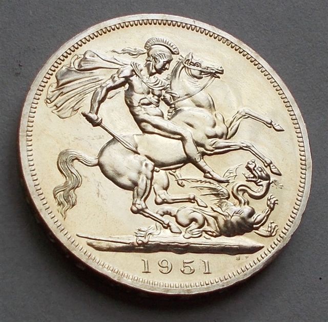 1951-George-VI-Five-Shillings